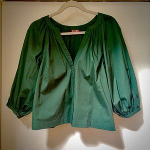 STAUD Green Blouse